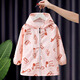 兒童罩衣秋冬長(cháng)袖防水羽絨服防臟外套幼兒園小孩畫(huà)畫(huà)護衣圍裙長(cháng)款 正穿衣-橘色音符 130  (搭配110-120尺碼外套)