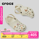 卡駱馳（CROCS）檀健次同款經(jīng)典洞洞鞋輕便百搭男沙灘鞋包頭拖鞋10001 骨白色-2Y2 39 (240mm)