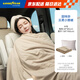 固特異（Goodyear）抱枕被空調被子兩用腰靠墊多功能車(chē)載睡覺(jué)云柔被灰色1.3*1.5米
