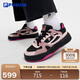 FILA FUSION斐樂(lè )官方潮牌女鞋BANK II專(zhuān)業(yè)滑板鞋2024冬運動(dòng)鞋板鞋
