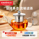 金灶（KAMJOVE） 600ML茶壺 耐熱玻璃茶壺不銹鋼過(guò)濾內膽泡茶壺 花茶壺煮茶壺A-07