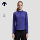 迪桑特（DESCENTE）【容祖兒同款】女士吸濕速干磨毛長(cháng)袖針織衫秋冬 NV-藏青色 M (165/84A)