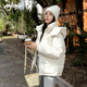 MJ STYLE連帽棉服棉襖女冬季2026新款立領(lǐng)防風(fēng)保暖韓系學(xué)生派克服外套上衣