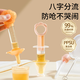 CAPTUREKEENLY寶寶喂藥神器嬰兒防嗆喂液器喝水幼兒童滴管式新生兒喂奶吃藥吸管 【PPSU-抑菌吸嘴】納米銀(贈量杯+清潔棒+收納盒）