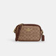 蔻馳（COACH）經(jīng)典標志JAMIE迷你相機包單肩斜挎包CY752 棕色 19.5*6*12.5cm