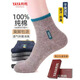 鴨鴨襪子男冬季【100%純棉+10A抗菌】防臭吸汗耐磨休閑運動(dòng)休閑男襪