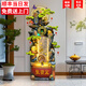 雅風(fēng)南筑流水生財擺件循環(huán)水客廳辦公室招財風(fēng)水輪落地假山水景觀(guān)開(kāi)業(yè)禮品 聚財盈川【小號】風(fēng)車(chē)款