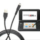 原焋 3DS充電線任天堂3DSLL充電器NEW3DS數(shù)據(jù)線NEW3DSLL連接線NDSI 3DSXL電源適配器usb線 游戲機(jī)充電線+5V1A充電器