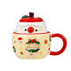 駿揚 平安果圣誕老人陶瓷杯400ml