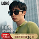 LOHO折疊墨鏡男偏光太陽(yáng)鏡超輕開(kāi)車(chē)騎行護目方框眼鏡防紫外線(xiàn)眩光禮物