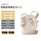 竹林?zhù)B撫琴OWS開(kāi)放式真無(wú)線(xiàn)藍牙耳機不入耳氣傳導耳掛式運動(dòng)跑步騎行 暖日白