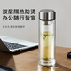 富光雙層玻璃杯茶水分離泡茶杯高硼硅水杯子辦公車(chē)載男女士便攜水杯