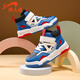 貴人鳥(niǎo)男童鞋子運動(dòng)鞋男孩春款革面高幫大童板鞋兒童休閑鞋
