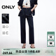 ONLY2025秋季新款復古風(fēng)高腰九分褲闊腿褲牛仔褲女|125149029 J37 1000洗水藍牛仔 S S標準褲長(cháng)