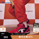 Champion【丁禹兮同款】冠軍賽車(chē)鞋休閑運動(dòng)男女2025秋冬德訓鞋紅色潮流鞋 深紅（男款） 43 (265mm)