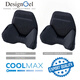 DesignGel凝膠腰靠雙重支撐構造設計3.1原裝內芯車(chē)載車(chē)用靠枕護腰 DesignGel凝膠腰靠 黑色 2個(gè)