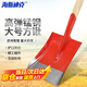 海斯迪克 鐵鍬 園林農用鐵鏟 防汛戶(hù)外鐵锨 木柄除雪鏟 大號方鍬（含柄）