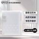國譽(yù)（KOKUYO）【全網(wǎng)低價(jià)】淡彩曲奇·柔光·A4活頁(yè)本大容量筆記本子記事本附5色分隔頁(yè) 40張 透明 WSG-RUYP60T