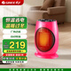 格力（GREE）取暖器迷你浴室塔式暖風(fēng)機家用臥室電暖器小型電暖氣立式搖頭廣角送暖智能恒溫熱風(fēng)機 NTFD-18-WG