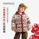 瑪米瑪卡（MOMOCO）兒童外套大衣新年服冬季男女童加絨洋氣毛毛外套 27紅色   110   