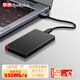 ThinkPlus聯(lián)想 1TB移動(dòng)固態(tài)硬盤(pán) USB3.1高速PSSD移動(dòng)硬盤(pán)小巧便攜讀取550MB/S US100黑色