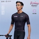 EVR騎行服男夏季涂鴉印花上衣高彈透氣網(wǎng)紗速干 短袖-黑色 XL