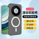 弘卓 適用華為mate60pro/pro+手機殼mate60pro/pro+保護套膚感磁吸多巴胺果凍殼硅膠防摔磨砂殼 暮云黑