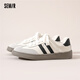 Semir女鞋德訓鞋冬季休閑鞋運動(dòng)鞋板鞋女SFYM233655 白色 37
