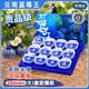 京地達空運云南藍莓8杯/100g凈重1.6斤禮盒單果20mm+水果源頭直發(fā)包郵