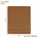 TALLYWOOD辦公鼠標(biāo)墊手腕墊真皮舒適親膚機(jī)械鍵盤墊手托腕墊牛皮電競(jìng)游戲鍵盤墊高端商務(wù)真皮辦公桌墊套裝 鼠標(biāo)墊【黃棕色】