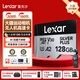 雷克沙（Lexar）tf卡 4K運動(dòng)相機無(wú)人機內存卡gopro手機存儲卡MicroSD卡 SILVER PLUS 128G 讀205寫(xiě)150 TF卡+RW310X雙接口讀卡器【速度205MB】