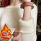 浪莎毛衣女秋冬新款2025年加絨加厚一體絨內搭打底衫修身保暖針織衫女