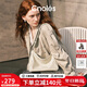 蔻一（Cnoles）泊月包hobo包女士小眾高級感斜挎托特包通勤腋下包白色