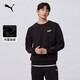 彪馬PUMA 加絨保暖圓領(lǐng)運動(dòng)衛衣男新款冬季加厚休閑上衣 693540