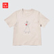 優(yōu)衣庫女裝UT Ai Yazawa印花短袖T恤475530 30 淺米色 L /160/88A