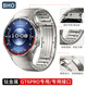 BHO【鈦金屬】適用華為gt6pro表帶gt5pro手表表帶/專(zhuān)用接口按壓/鈦合金watch GT6/GT5/pro手表表帶46 【高配按壓款·鈦金屬】GT6Pro弧形專(zhuān)用-鈦空銀