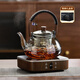 憶壺茶煮茶壺玻璃燒水壺電陶爐煮茶器具蒸煮一體高檔送禮盒套裝