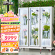 頂邦（DINGBANG) 鮮花保鮮柜 花店商用大容量風(fēng)冷鮮花保鮮冰箱冰柜冷柜冷藏柜水果飲料鮮花展示柜 【小溫同款】?jì)Υ媸狡綄涌钊T(mén)白色(風(fēng)冷|免倒水)