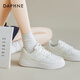 達芙妮經(jīng)典白色板鞋女2026新款春季學(xué)院風(fēng)增高休閑運動(dòng)百搭小白鞋女