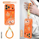 珂莉蔓適用蘋(píng)果17promax手機殼鏡頭全包iphone17promax保護軟外殼硅膠掛繩防摔可愛(ài)男女-星宇橙三只怪獸