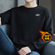 斯凱奇（Skechers）男裝女裝 加絨衛衣套頭衫抓絨保暖打底衫寬松圓領(lǐng)運動(dòng)休閑服 XL