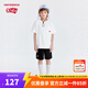 NEW BALANCE nb童裝男女兒童新款25年夏短袖短褲套裝ND2SF2Z313 白色 120