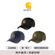 Carhartt卡哈特復古寬檐顯臉小鴨舌帽棒球帽情侶款情人節禮物送男友  藏青色