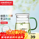 金灶（KAMJOVE）茶杯 茶水分離杯 耐熱玻璃泡茶杯子 帶過(guò)濾創(chuàng  )意水杯 辦公個(gè)人杯 300ml/TP-602（琉璃手柄）