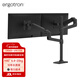 愛(ài)格升（ERGOTRON） 40“雙屏支架大屏雙顯示器支架臂電腦顯示器顯示屏顯示器增高架電腦桌（45-509-224）啞光黑
