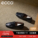 愛(ài)步（ECCO）高跟鞋女 一腳蹬粗跟淺口單鞋 型塑35方頭290943 黑色39