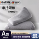 DEATKN德國高端記憶棉枕頭成人單人護頸椎睡覺(jué)低枕睡眠家用枕芯一對宿舍 升級竹炭款-淺灰色（50*30高5cm） 單只 支撐頸椎丨曲面護頸丨柔軟包裹