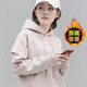 耐克（NIKE）女裝 2025冬季新款運動(dòng)服透氣加絨保暖休閑衛衣時(shí)尚潮流套頭衫 粉砂巖紅/加絨/店長(cháng)主推-偏大一碼 M