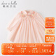戴維貝拉（DAVE＆BELLA）女童連衣裙漢服春秋裝童裝兒童裙子寶寶公主裙