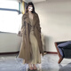 GARNUO卡其色風(fēng)衣外套女中長(cháng)款2026開(kāi)春秋新款韓系小個(gè)子高級感休閑大衣 卡其色 S 【80-110斤】